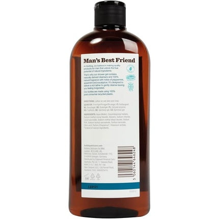 Shower Gel "Mint and Eucalyptus", fresh and invigorating shower gel, 500 ml, Bulldog