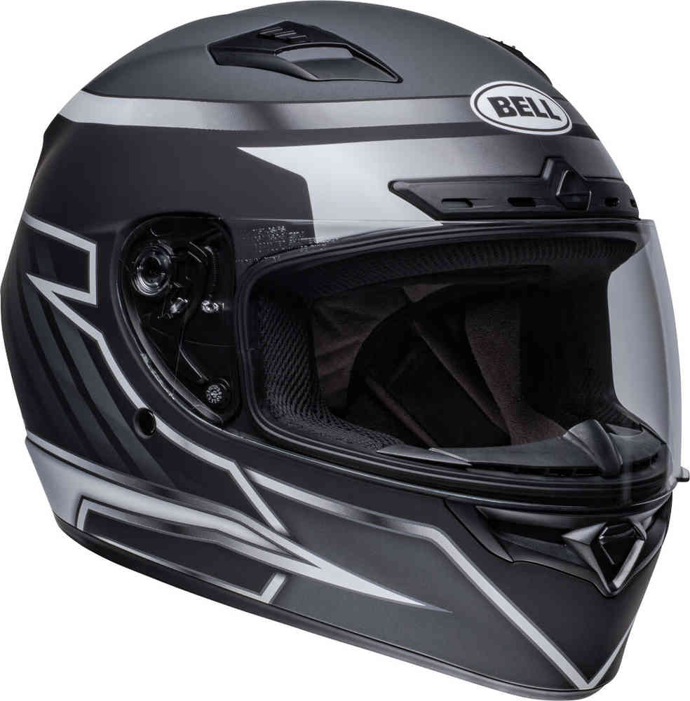 Mips Raiser DLX Bell Qualifying Helmet, Matte Black/White