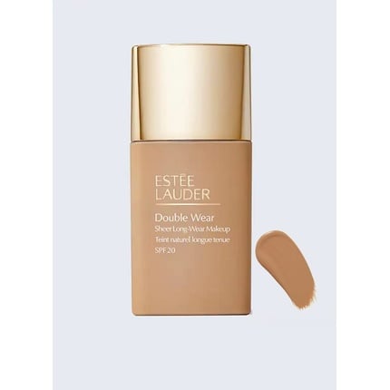 كريم أساس Double Wear Sheer Matte Long Wear من Estée Lauder 3W1 بني مصفر، 30 مل