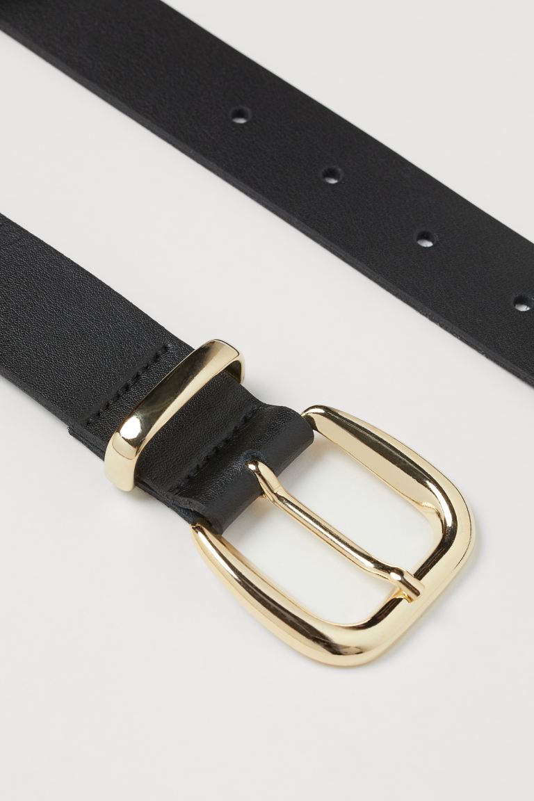 Leather belt H&M