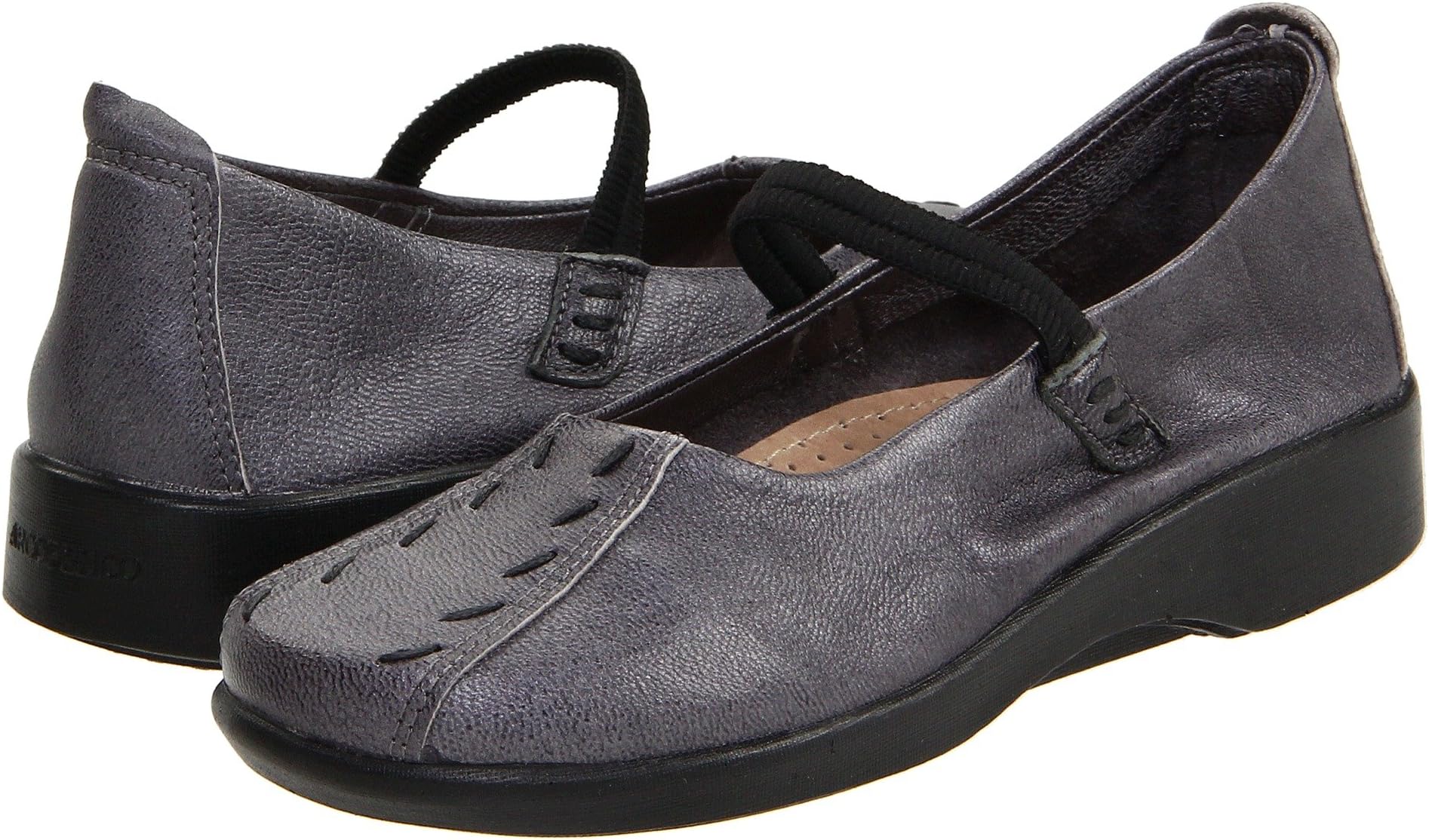 Shawna Arcopedico Flats, Pewter