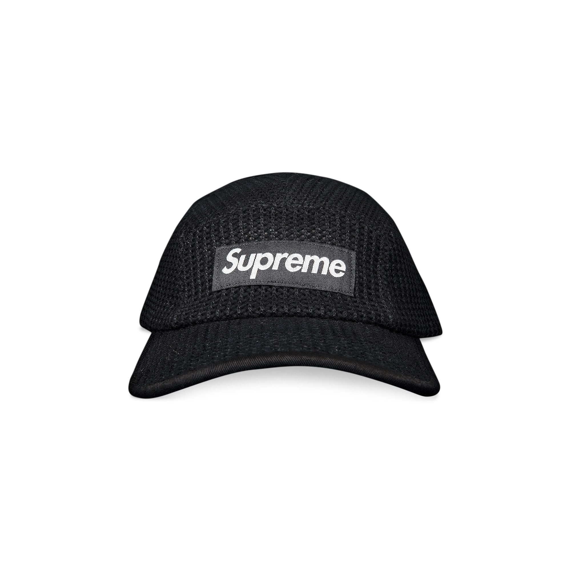 Supreme String Camp Cap, Black