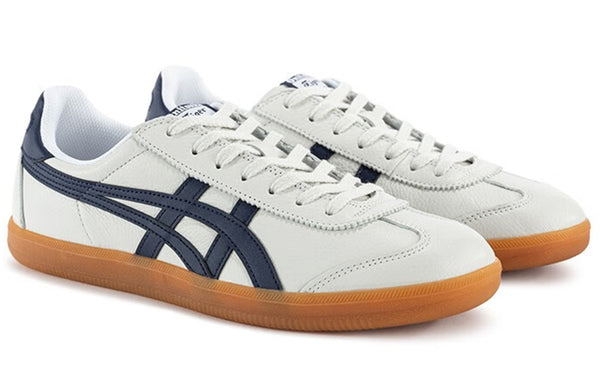 حذاء رياضي Onitsuka Tiger Tokuten Shoes 'White Navy Gum' باللون الأبيض