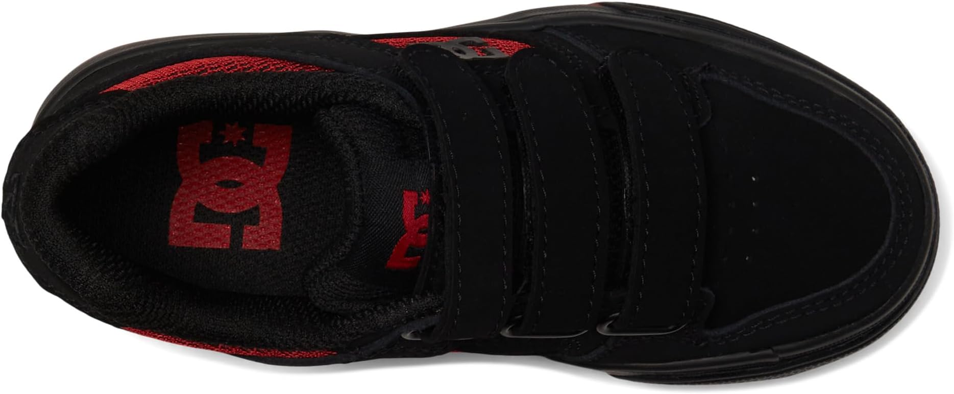 Pure V DC sneakers, Black/Black/Red