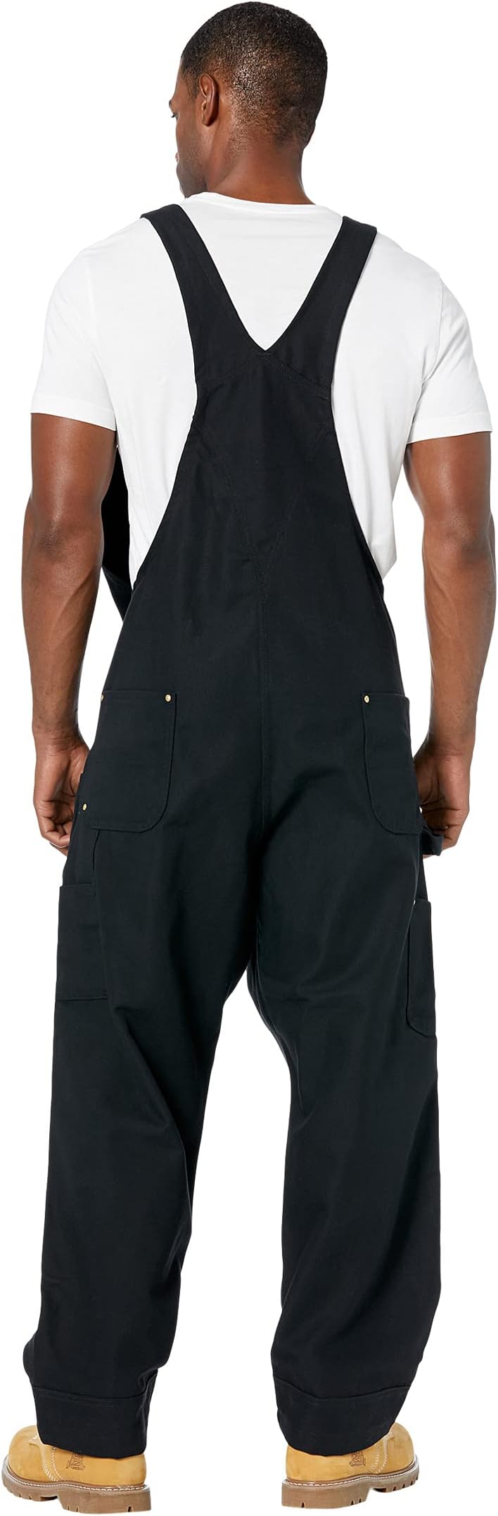 Carhartt Jumpsuit with Duck Bib, Black