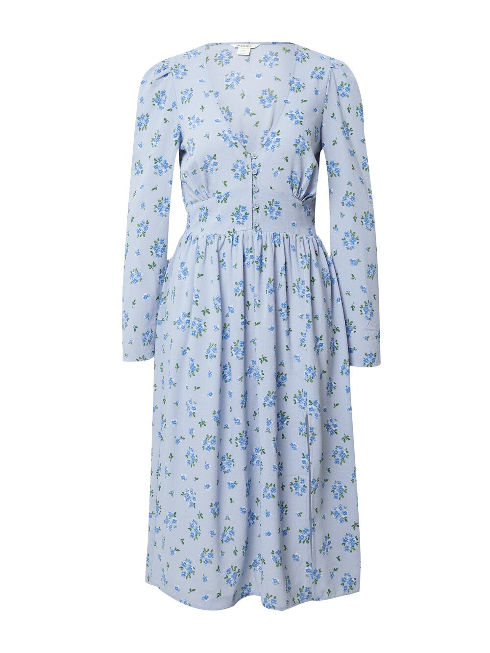 Monki dress, blue/pastel blue