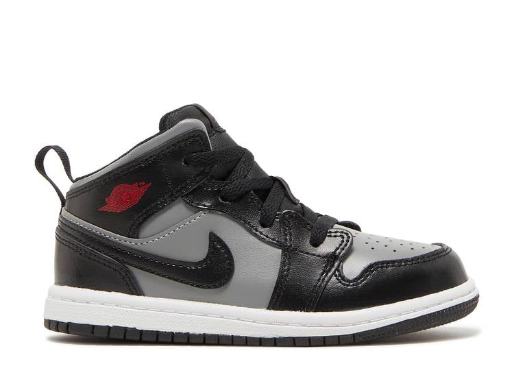 حذاء رياضي AIR JORDAN 1 MID TD 'SHADOW'، أسود