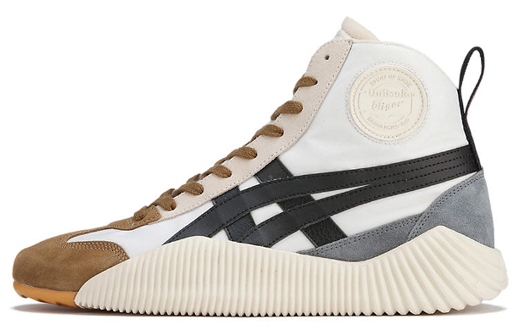 Onitsuka Tiger Acromount Lifestyle Shoes Unisex High-top White/Brown