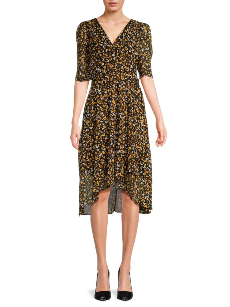 Tommy Hilfiger Floral Dress, Black