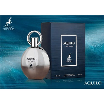 Aquilo Pour Homme by M. Alhambra Edp spray, 100 ml, 3.4 oz, super rich scent, Maison Alhambra