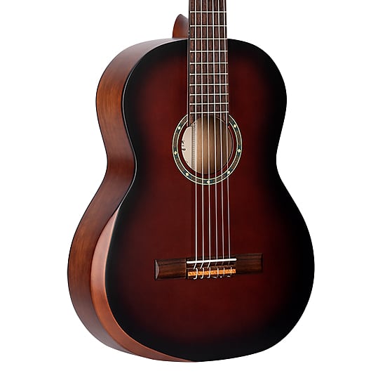 Acoustic guitar Ortega Family Series Pro Spruce/Catalpa Nylon Acoustic Guitar R55DLX-BFT