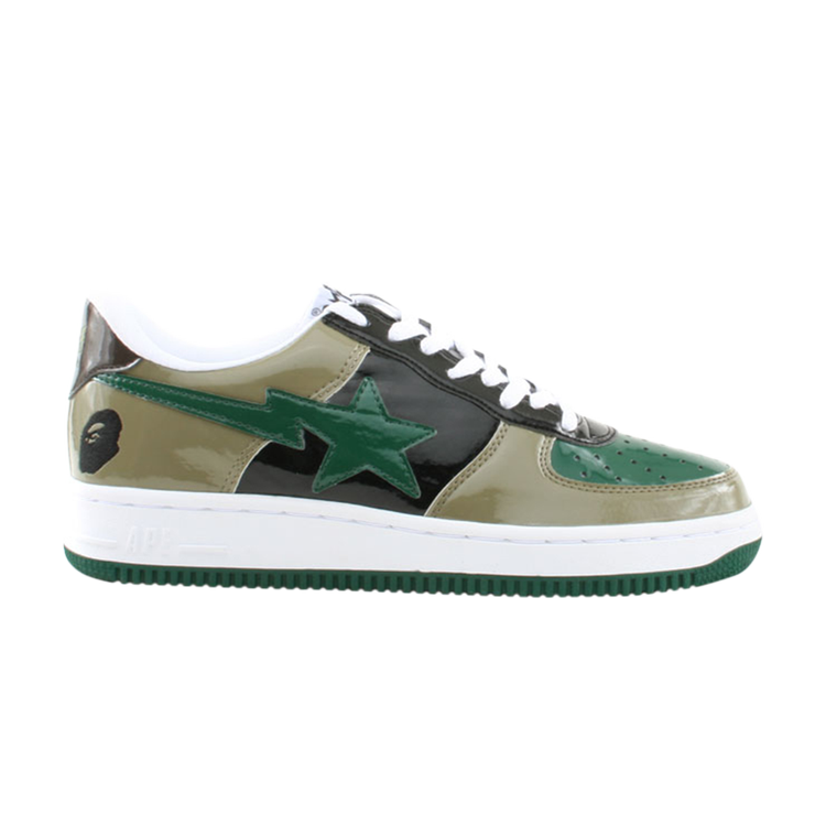 Sneakers BAPE Bapesta FS-001 Low 'Olive Green', green