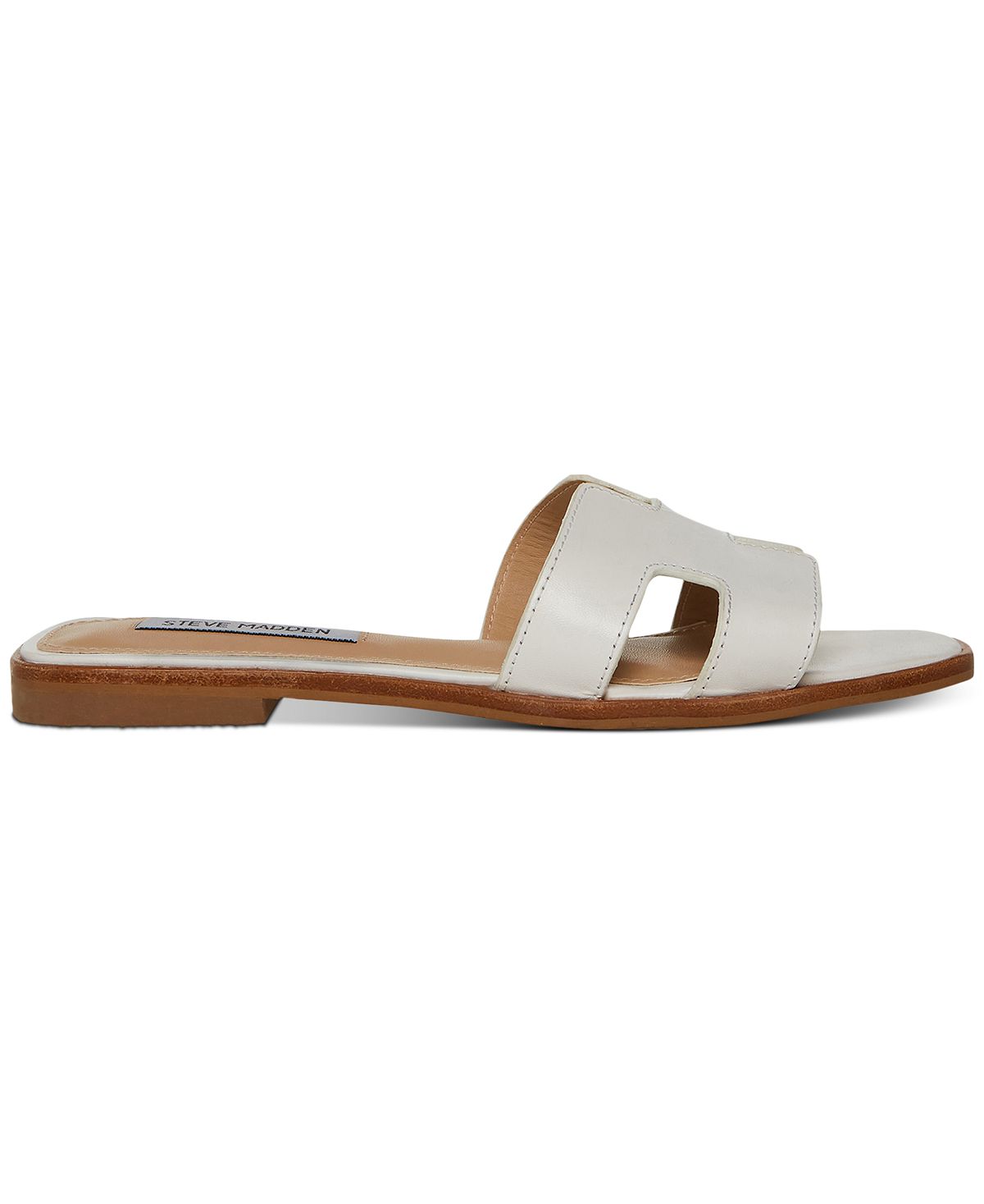 Women's Hadyn Steve Madden slides, white