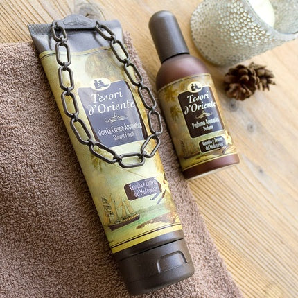 Shower cream Vaniglia E Zenzero Madagascar vanilla and ginger 250 ml, Tesori D'Oriente