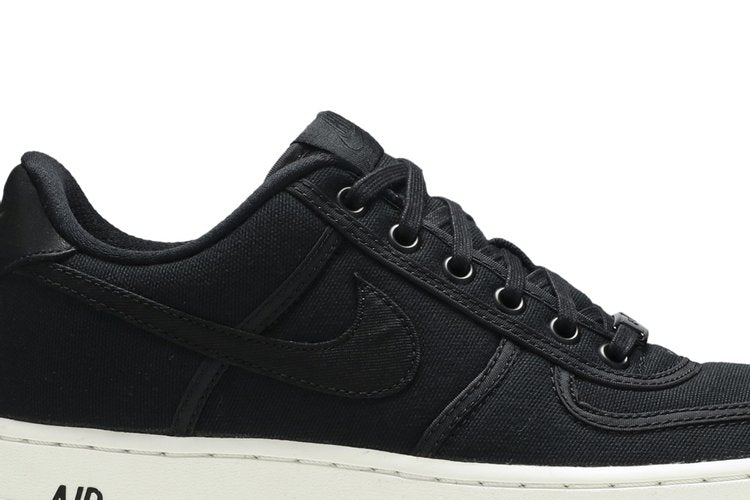 Nike Air Force 1 Low Retro QS 'Black' Sneakers, black