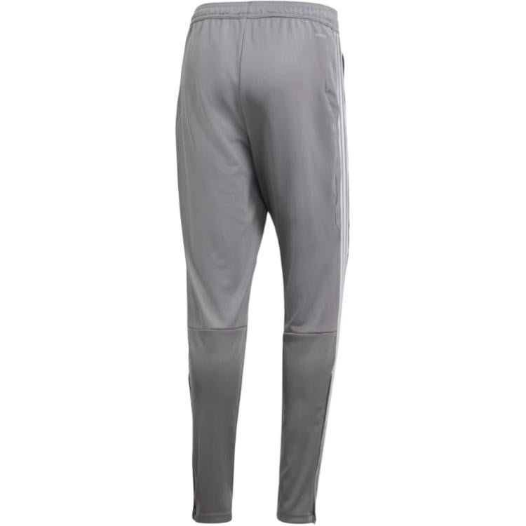 Men's knitted sweatpants gray Adidas, gray