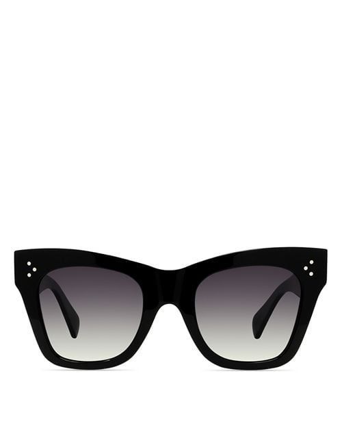 CELINE Square Polarized Sunglasses 50mm Black