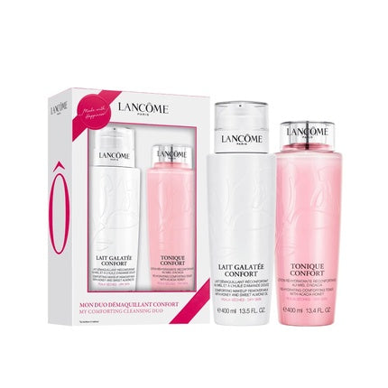 Lancome Duo Confort gift set: 400 ml Galat cleansing milk? E Confort + 400 ml Tonique Confort moisturizing toner