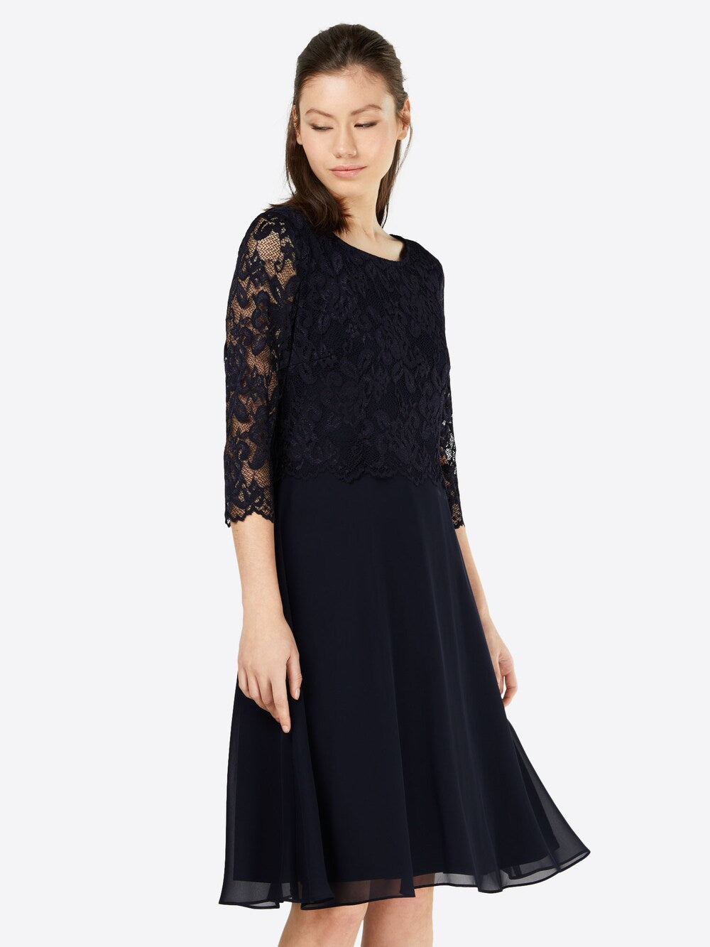 Vera Mont cocktail dress, navy