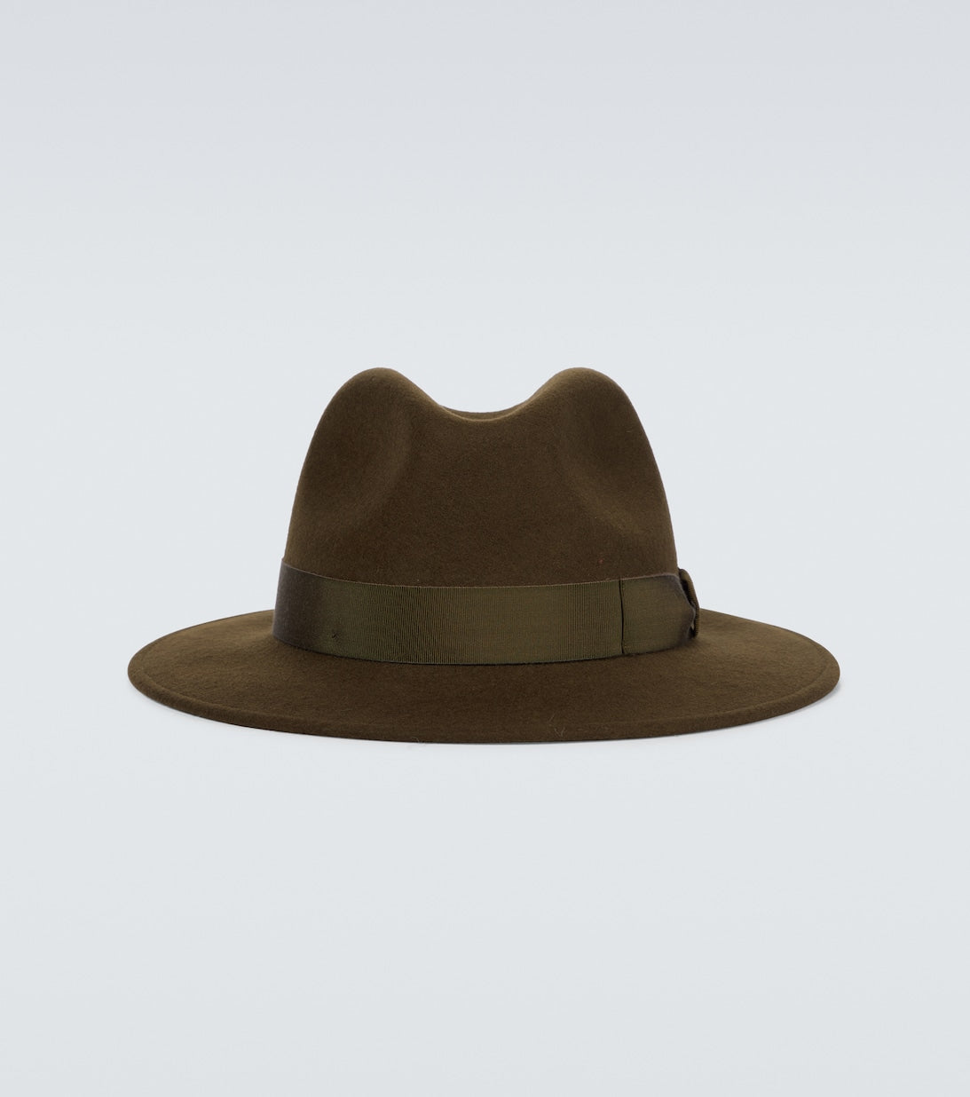 Macho felt hat made of Borsalino wool, brown