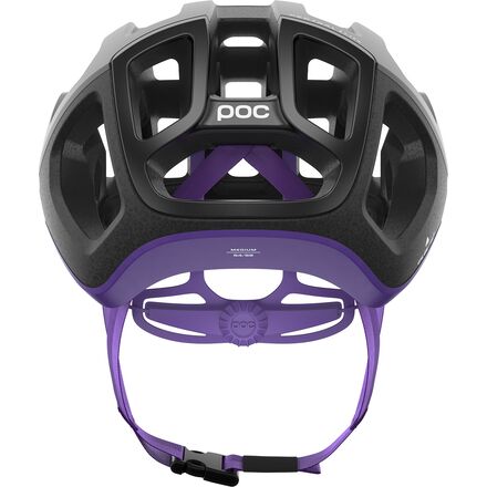 Ventral Lightweight POC Helmet, Uranium Black/Sapphire Purple Matte