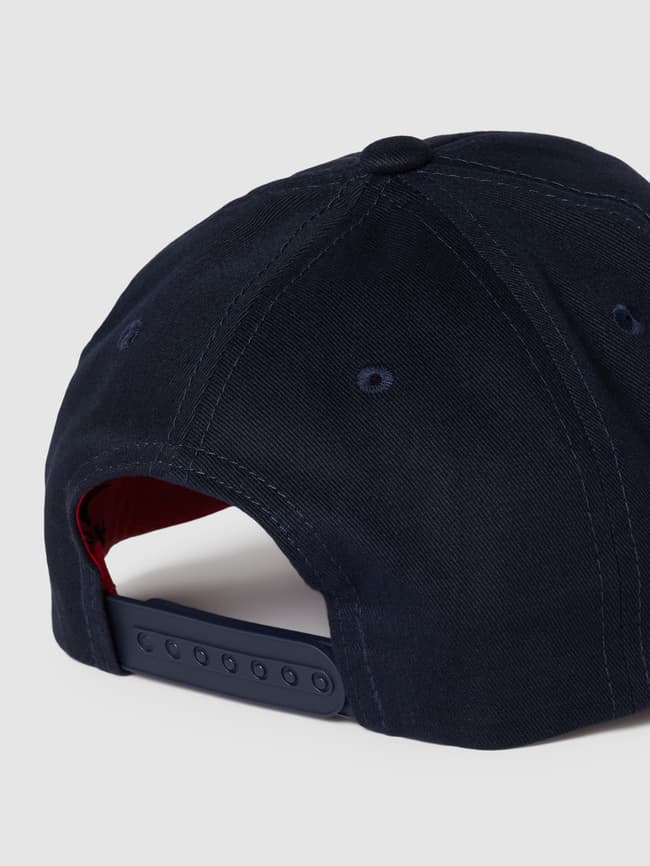 Cap with attached label model "Men's-X" HUGO, dark blue