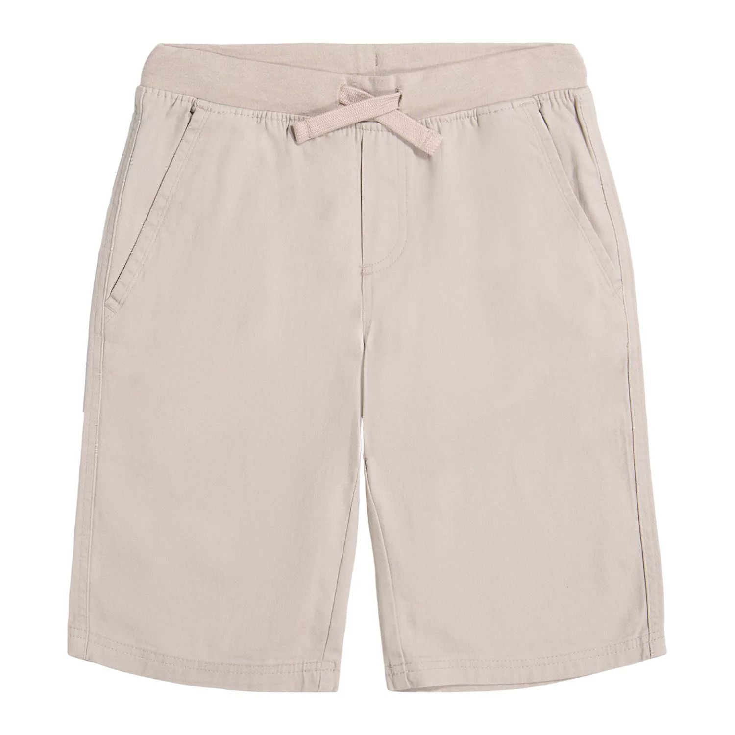 Twill shorts with a knitted waist IZOD for boys 4-18 years old in regular and husky colors IZOD