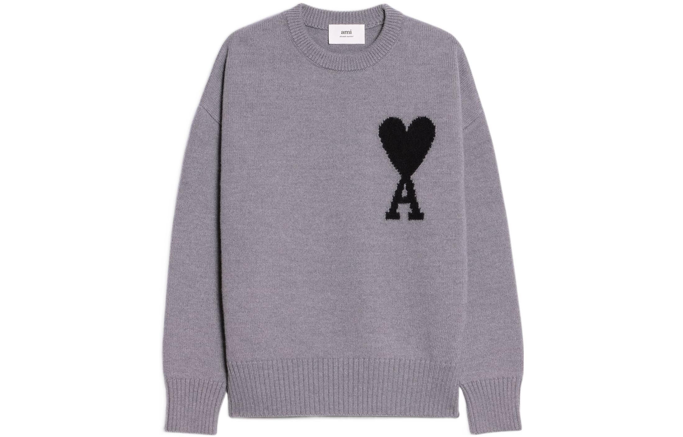 Ami Paris Unisex sweater, gray