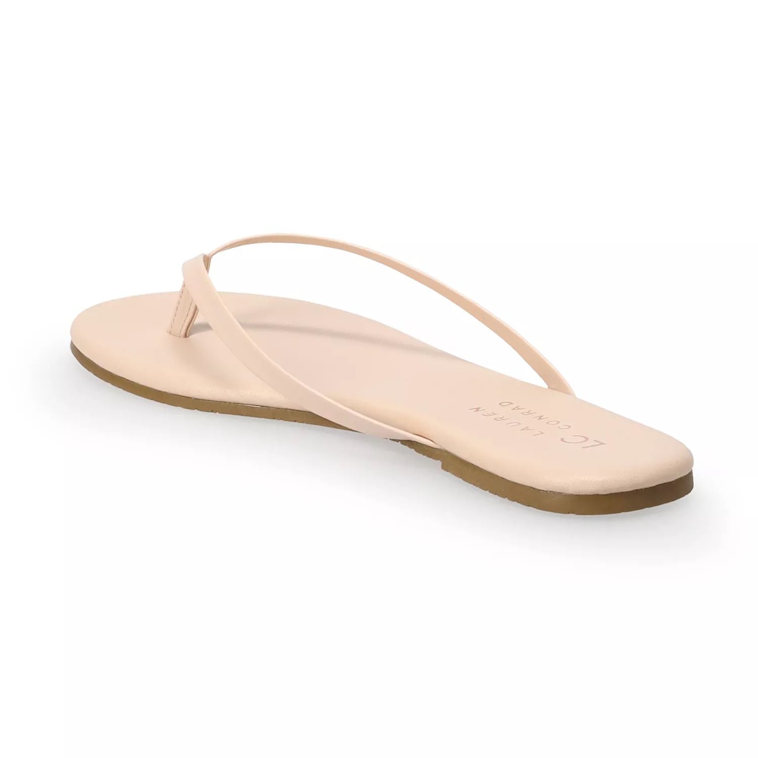 Women's slides LC Lauren Conrad Honey 2 LC Lauren Conrad, white