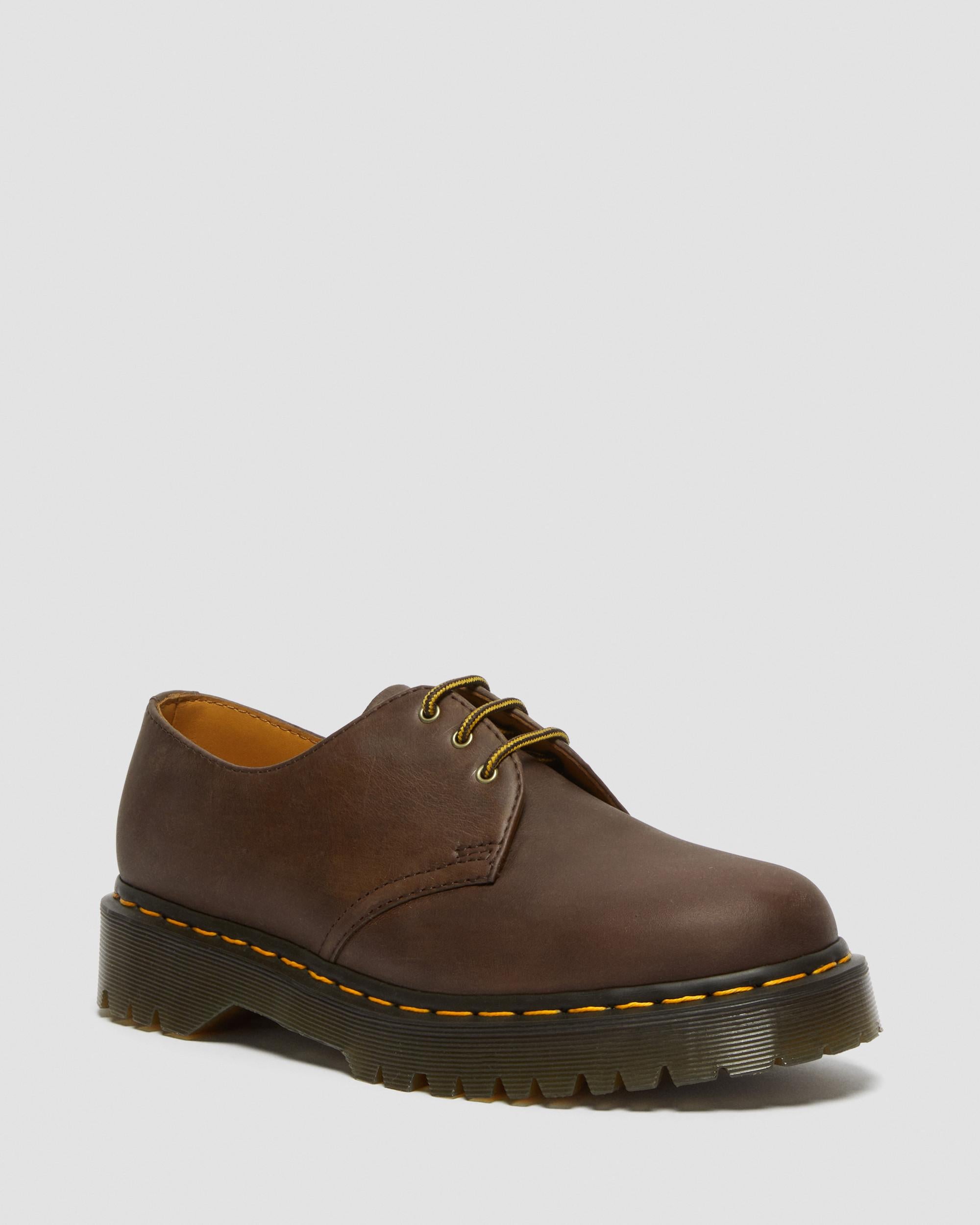 1461 Bex Leather Oxfords Crazy Horse Dr. Martens