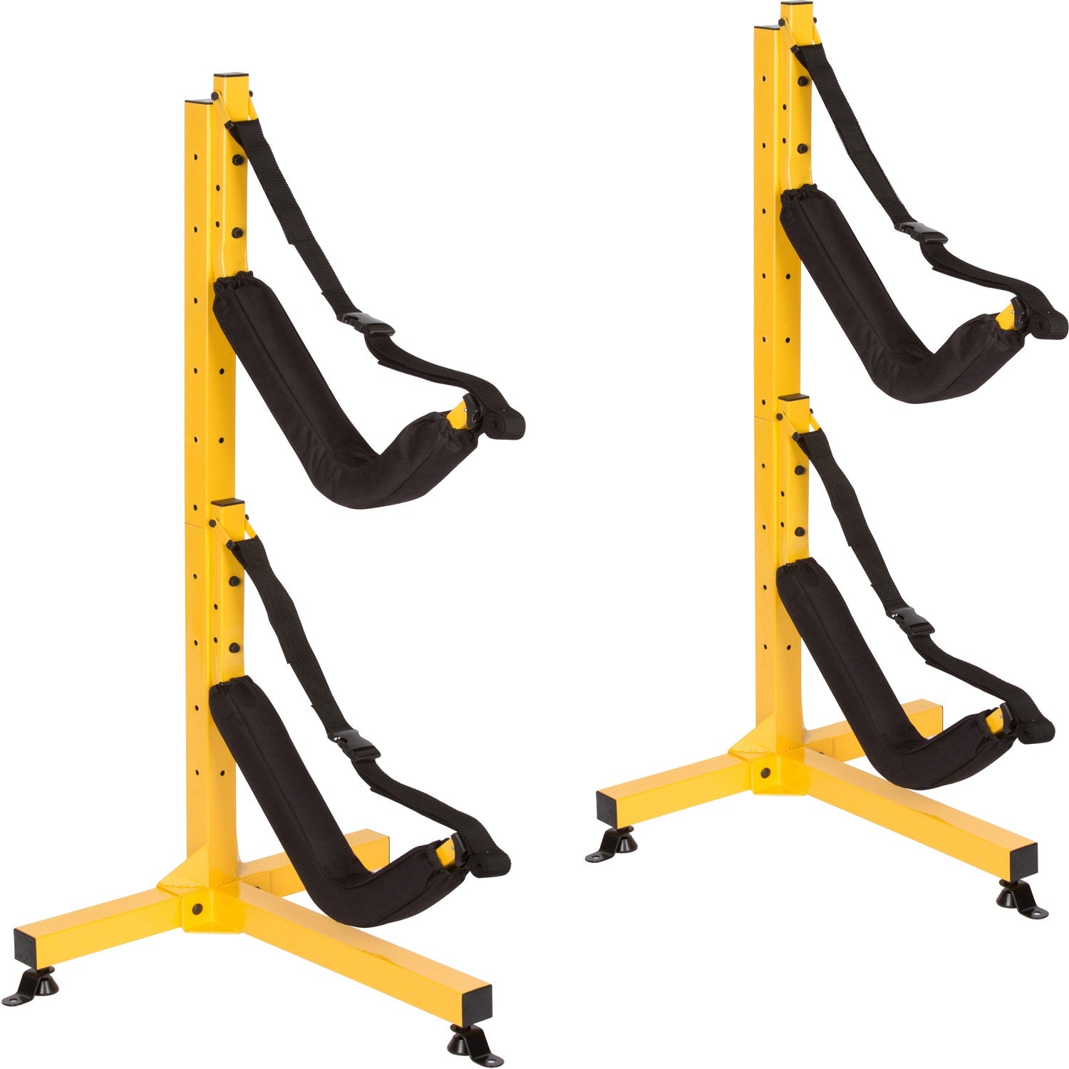 Freestanding EZ Suspenz 2 Boat Storage Rack, Yellow