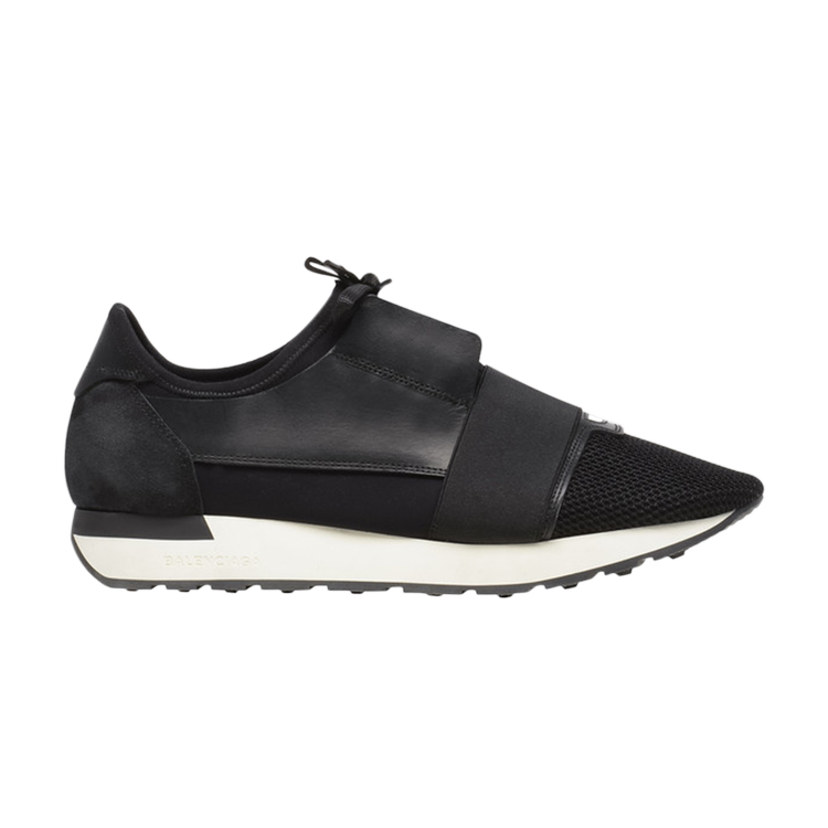 حذاء رياضي Balenciaga Race Runner 'Black' باللون الأسود