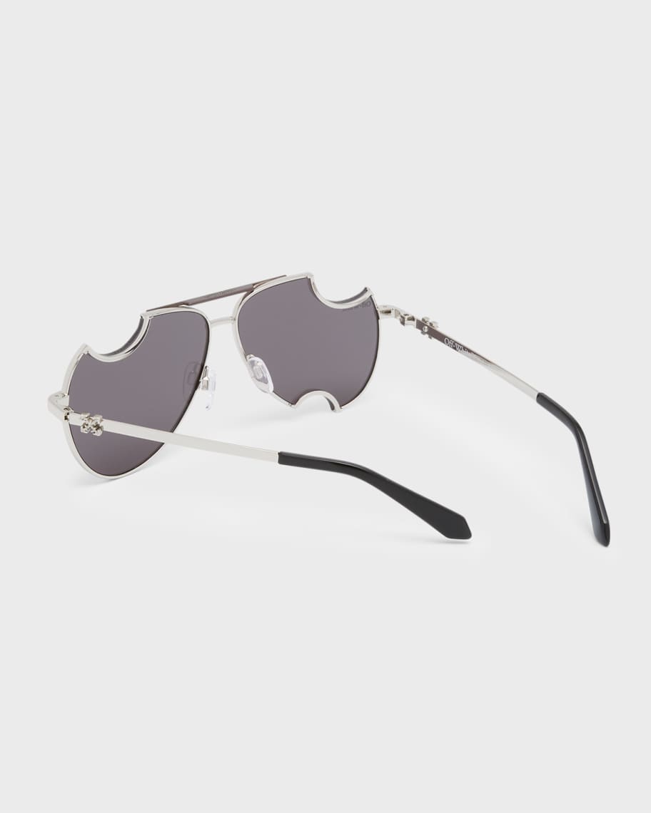 Off-White Mixed Media Dallas Aviator Sunglasses