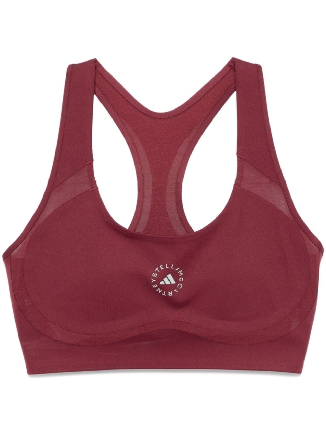 Adidas by Stella McCartney True Purpose Sports Bra, Red