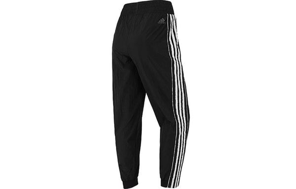 بنطلون رياضي (WMNS) adidas Str W Pt Mix Casual Sports Side Stripe Long Pants/True أسود، أسود