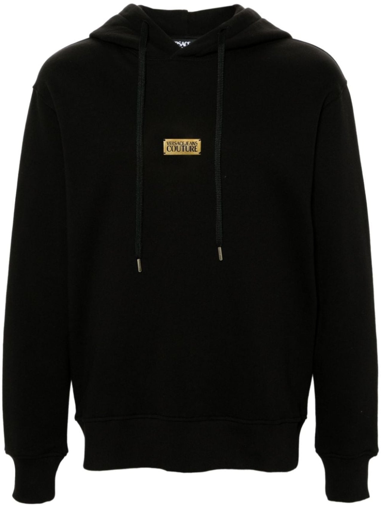 Versace Jeans Couture Logo Hoodie Black