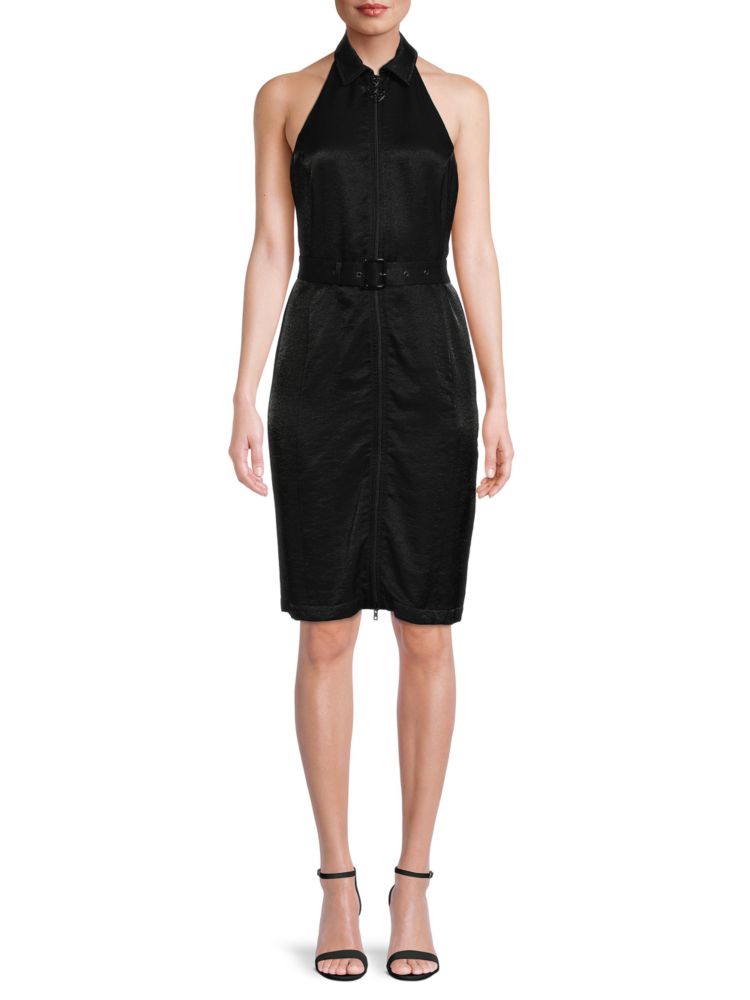 Vestito halterneck dress Love Moschino, black