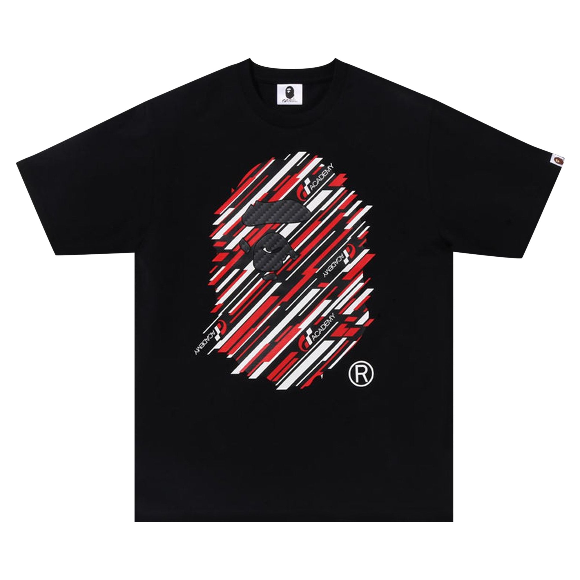 T-shirt BAPE x Gran Turismo Ape Head #2, black