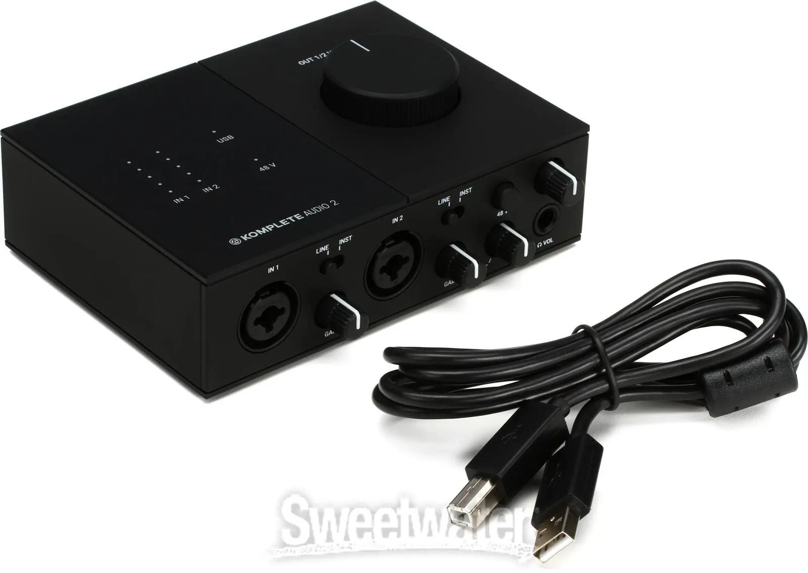 واجهة صوت USB من Native Instruments Komplete Audio 2