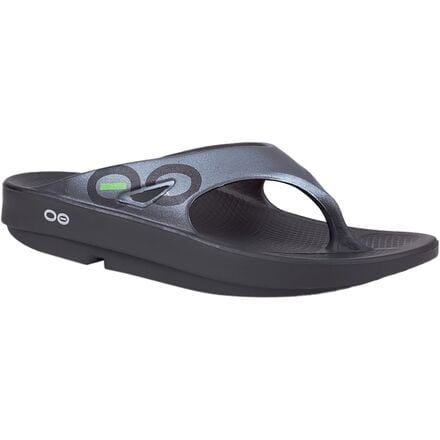 Original Oofos sports sandals, Black/Graphite