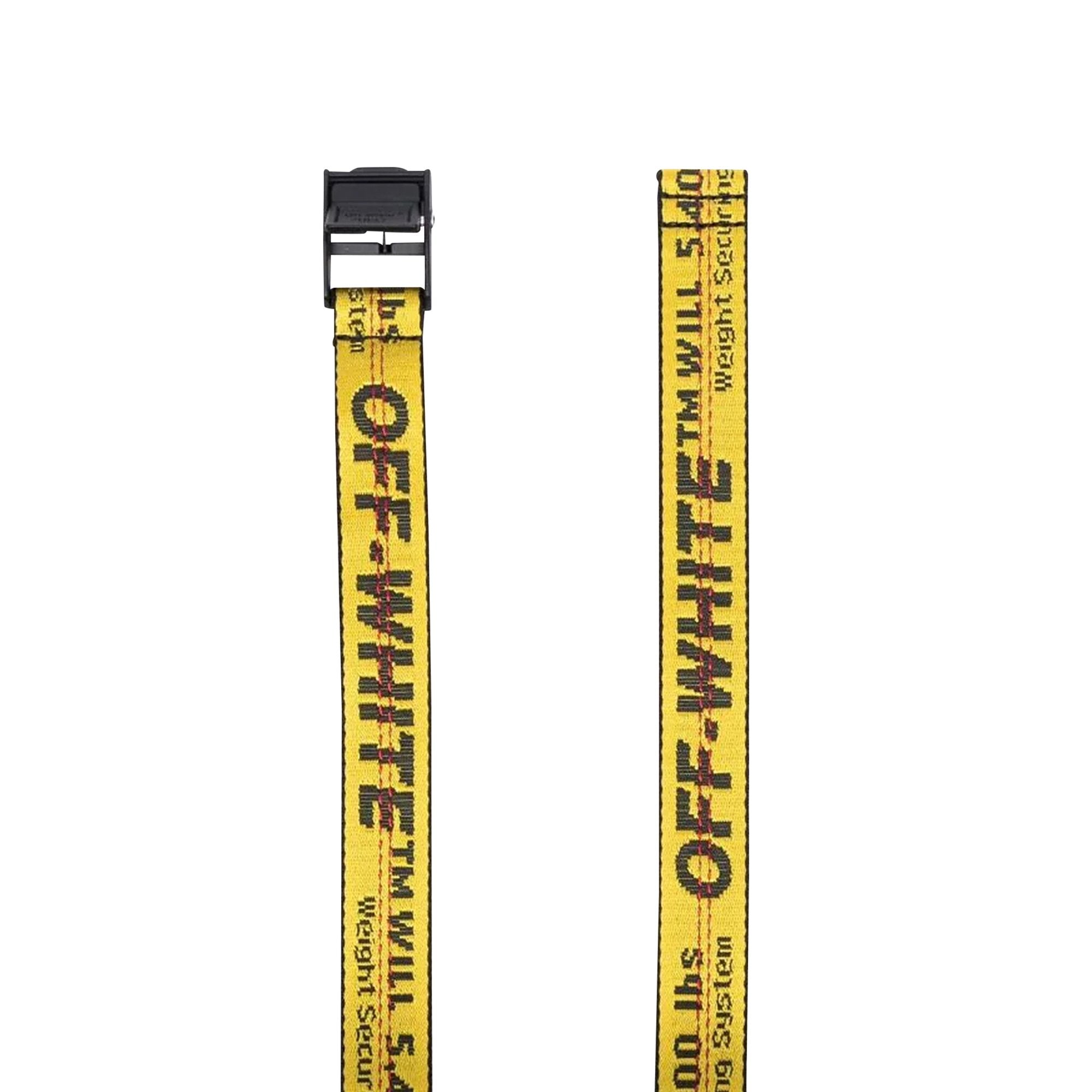 Off-White Mini Industrial Belt Yellow/Black