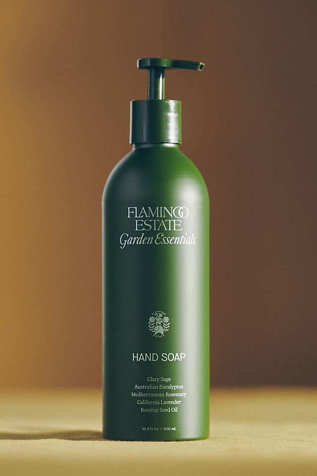 Flamingo Estate Garden Essentials Hand Soap, Dark Green