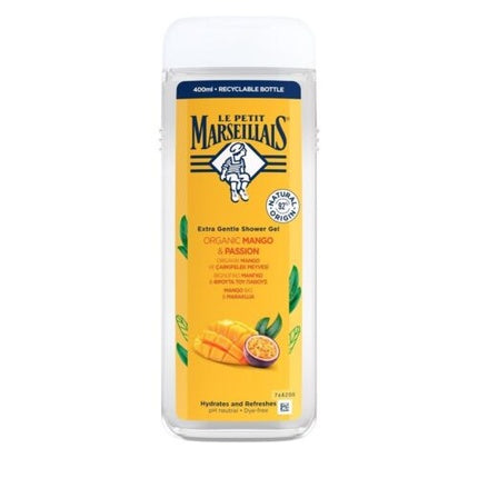 Le Petit Marseillais BIO Shower gel with mango and passion fruit, 400 ml