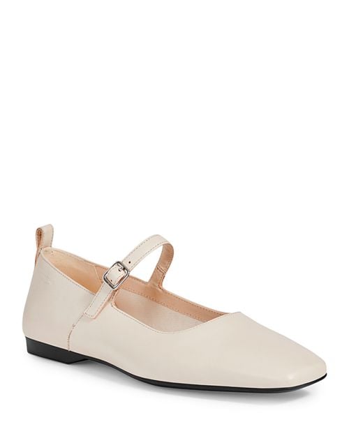 Women's Delia Mary Jane Ballerinas with Vagabond Buckles in Ivory/Cream