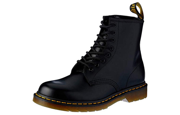 Boots Dr. Martens 1460 Smooth Leather Lace Up Boot Black Dr.Martens