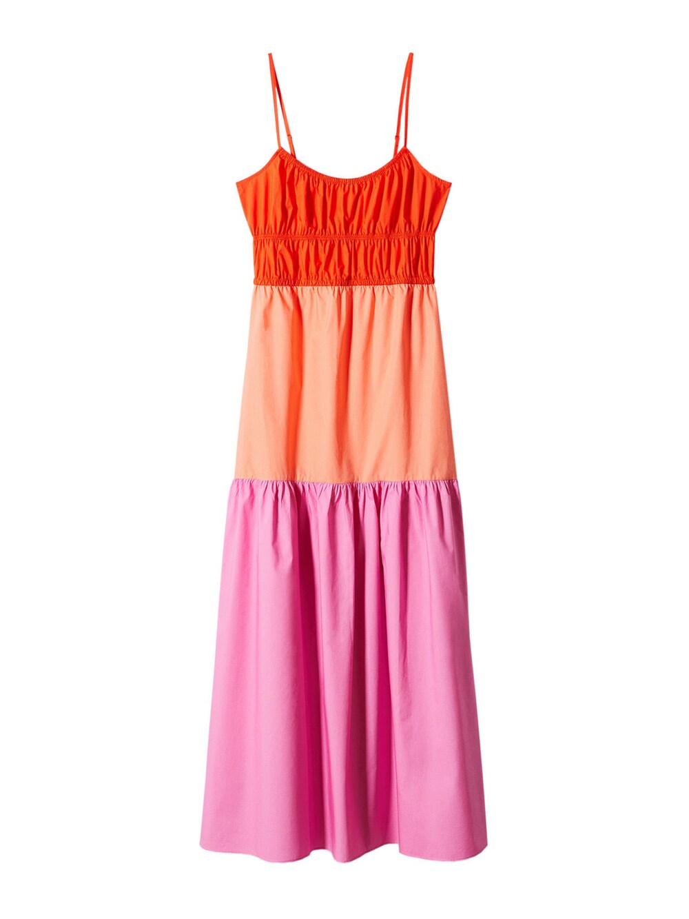 Summer dress Mango TAURO, pink