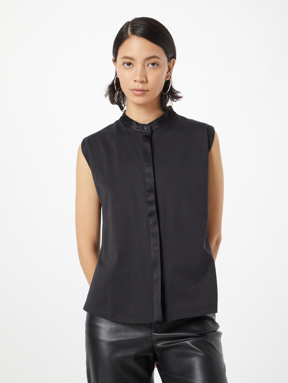 Blouse BOSS Ejica, black