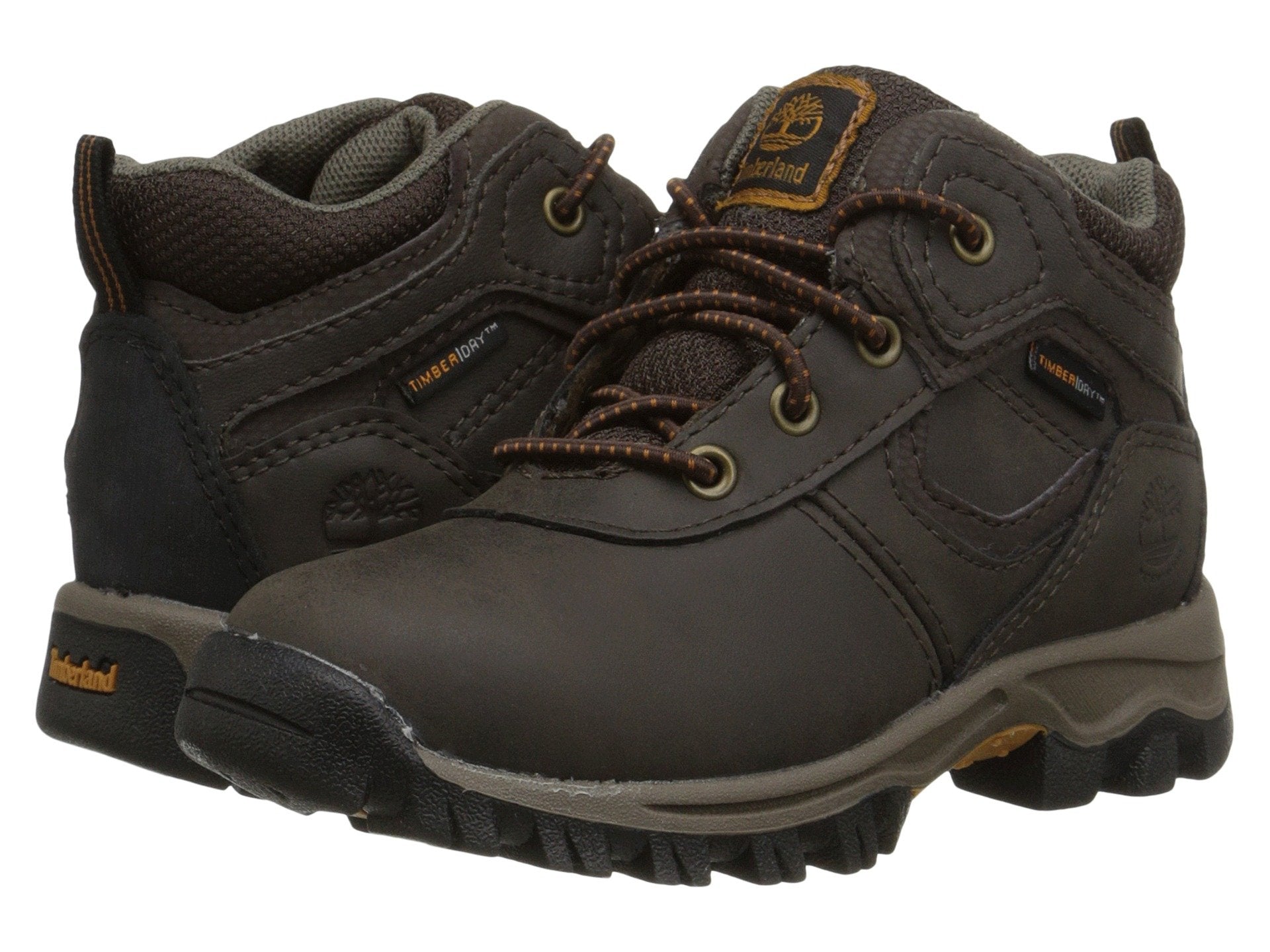 حذاء للمشي لمسافات طويلة Timberland Kids Mt. Maddsen Mid Waterproof (للأطفال الصغار/الأطفال الصغار)