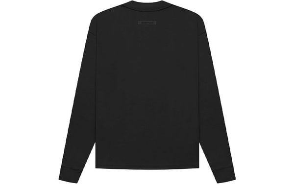 تي شيرت Fear of God Essentials FW21 بأكمام طويلة، ليموزين مطاطي، ليموزين مطاطي