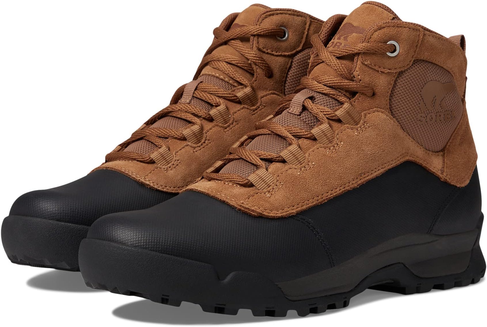 Buxton Lite Lace WP SOREL Elk/Black